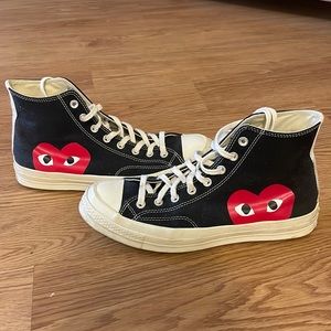 Commes de Garçon Converse (black, high tops)